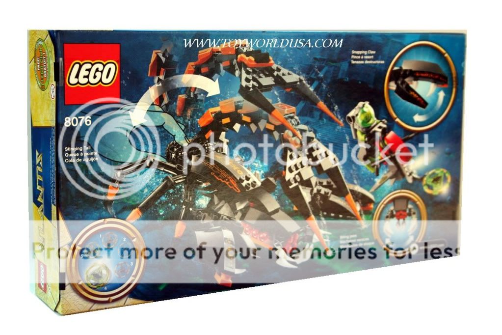 Lego ATLANTIS Deep Sea Striker #8076  