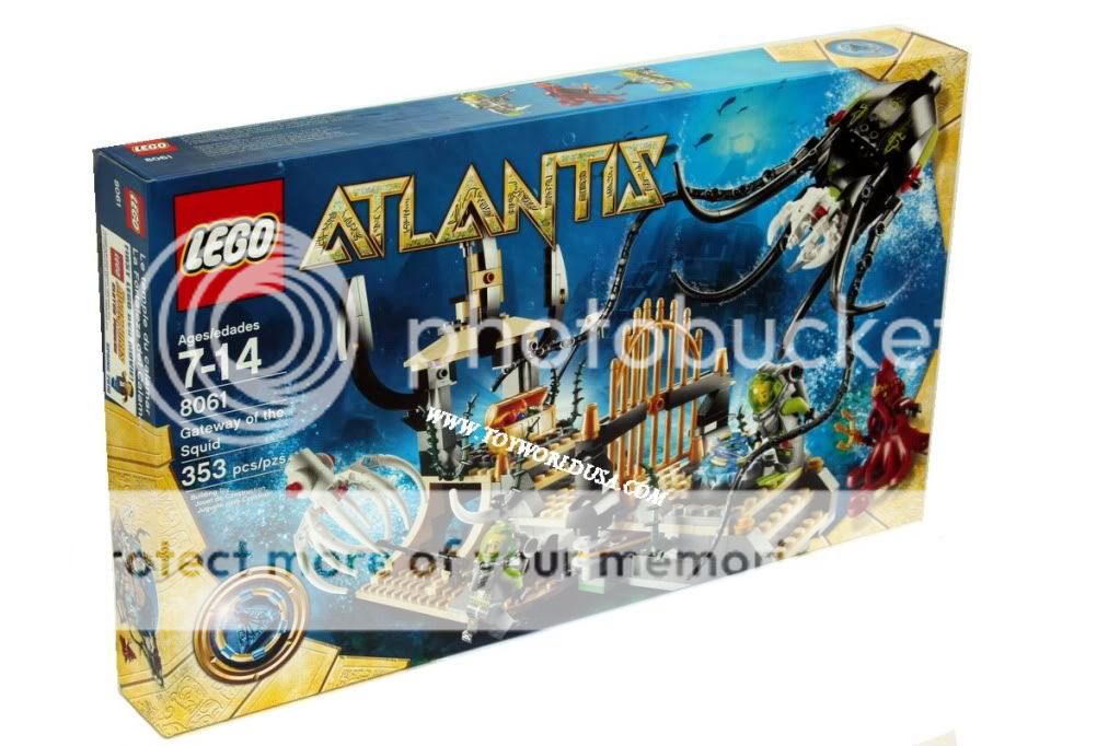 Lego Atlantis Gateway of The Squid 8061 673419129633