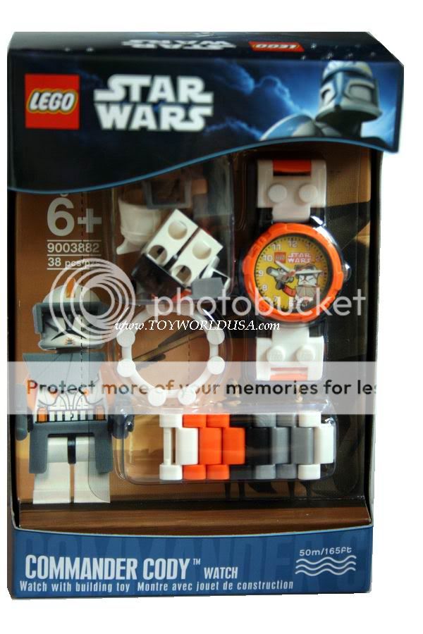 Lego Star Wars COMMANDER CODY Watch #9003882 with Minifigure | eBay