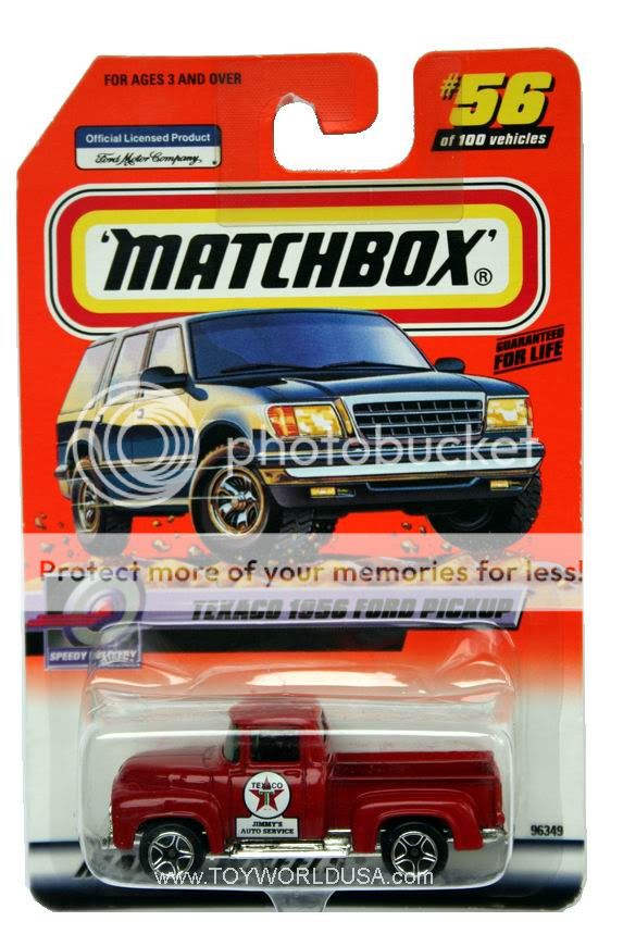 Matchbox texaco 1956 ford pickup #2