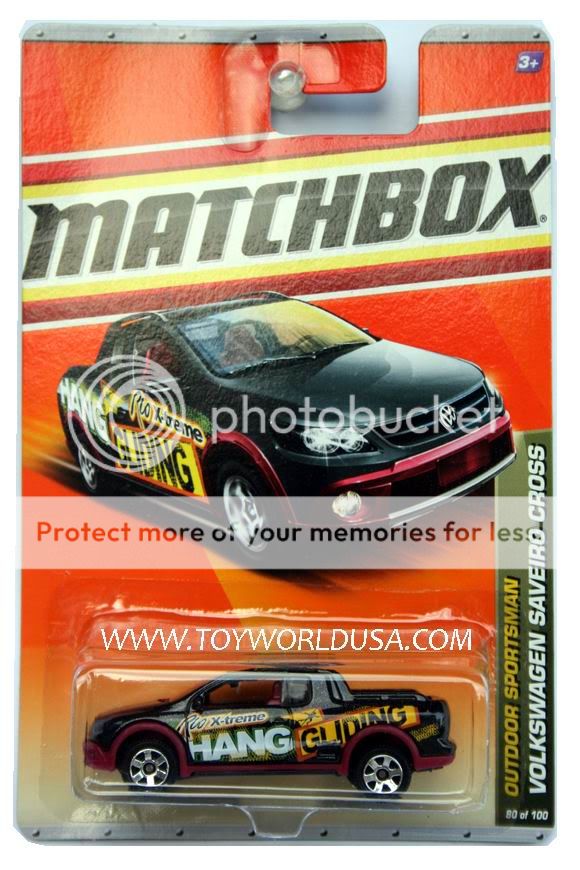 2011 Matchbox #80 Outdoor Sportsman Volkswagen Saveiro Cross black 