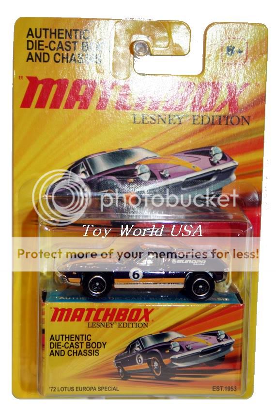 Matchbox Superfast Lesney Limited Edition Car