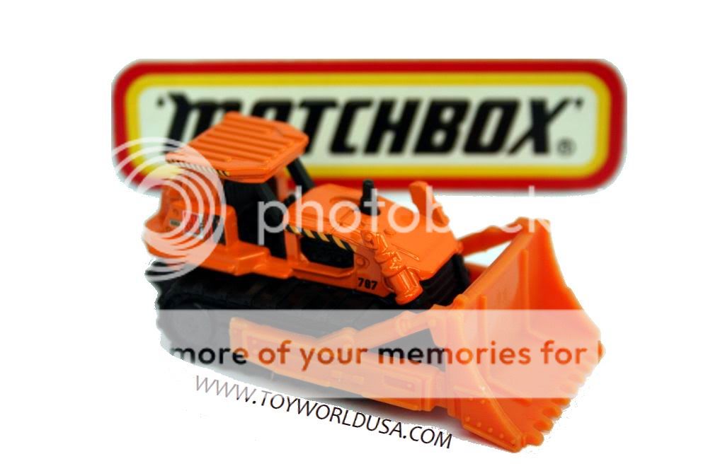 Matchbox Construction Trucks Ground Breaker orange  