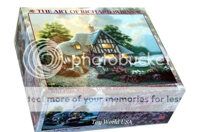 Richard Burns Lakeside Cottage Puzzle 300 pc  