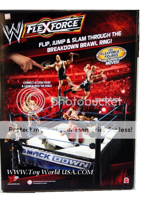  Excl WWE Breakdown Brawl Ring Incl Big Show Fig  