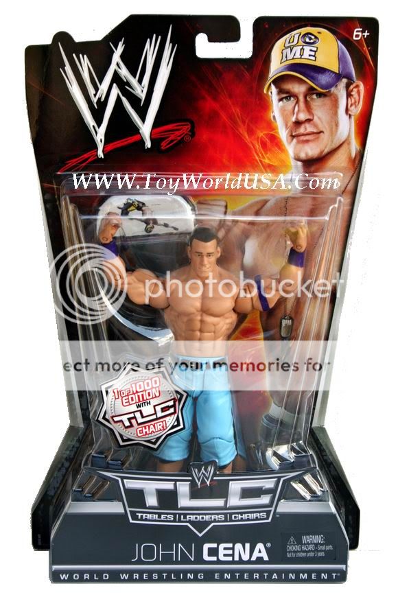 Mattel WWE John Cena 1 of 1000 Tables Ladders Chairs SR