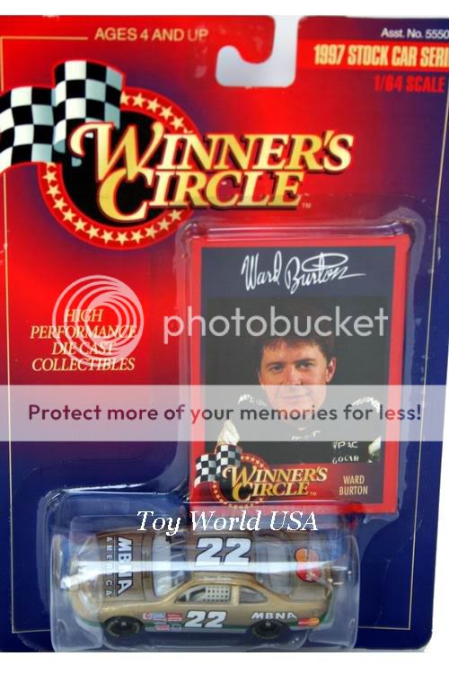 NASCAR die cast adult collectors limited edition Winners Circle 